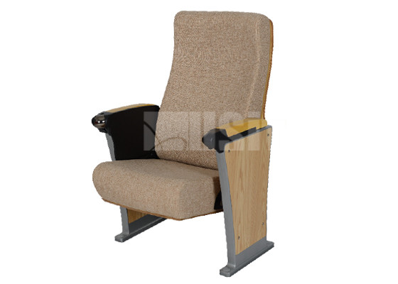 Ultra Premium Wood Surfaced Conference Hall Chairs 560mm - 580mm C/C Size