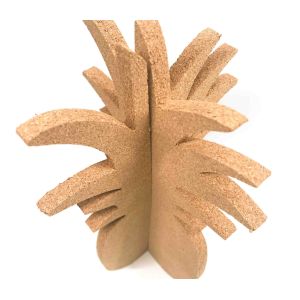 OEM ODM Decorative Cork Boards Table Handicrafts 3D Pineapple Shape
