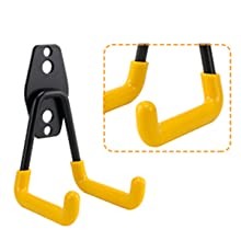 Sturdy Garage Storage Hook for Power Tools Ladders Bikes and Bulk Items in Your