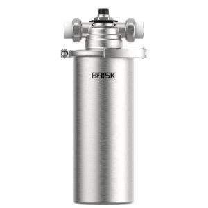 Stainless Steel 5-Micron Filtration Pre-Filter with Manual Pressure Relief Valve