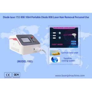 Quality Portable Effective Painless 808 Diode Laser Hair Removal For Beauty Salon for sale
