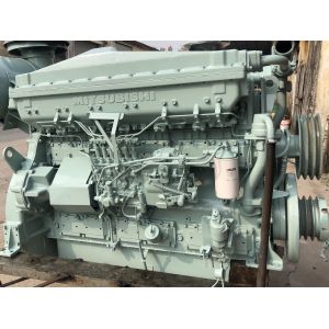 Mitsubishi S6B3PTA Steel Excavator Remanufactured Engine Direct Injection