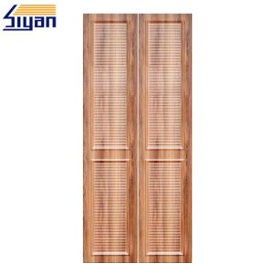 China Modern Simple 2 Louvered Closet Doors Or Wooden Closet , CARB2 Standard on sale
