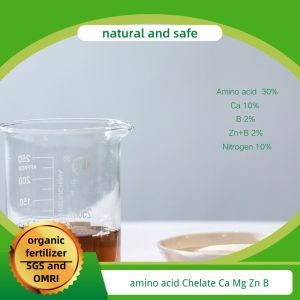 Agricultural Amino Acid Chelate Calcium Magnesium Zinc Boron Organic Fertilizer