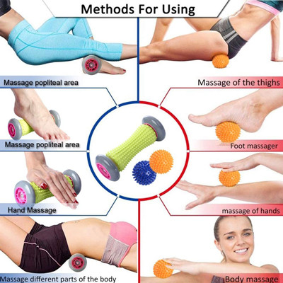 Multifunction Plastic Foot Roller Massage Ball For Relief Houseware