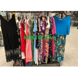China For Africa , used women's clothing , ladies cotton dresses , first grade second hand clothes on sale