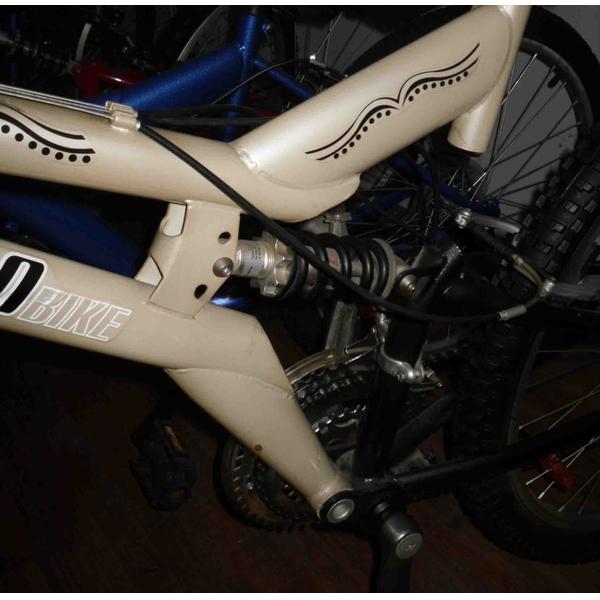 26" Full Suspension Mountain Bike for Heavy Loads Load Capacity 120kg 21 Speeds