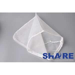 Quality Nut Almond Milk Reusable Mesh Filter Bags Nylon Mesh Cloth Strainer for sale