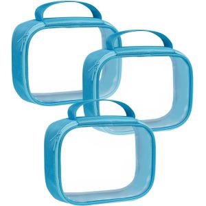 Transparent Makeup Toiletry Bags with Handle Toiletries & Cosmetic bag