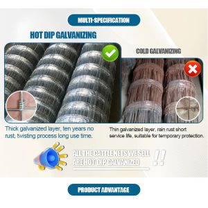 Cheap And High Quality Sheep Goat Cattle Cow Pig Farm Fence Roll Wire Mesh Sheep