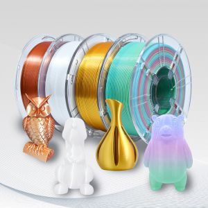 Custom Silk 3D Printer Filament Toughness Enhanced PLA Plus