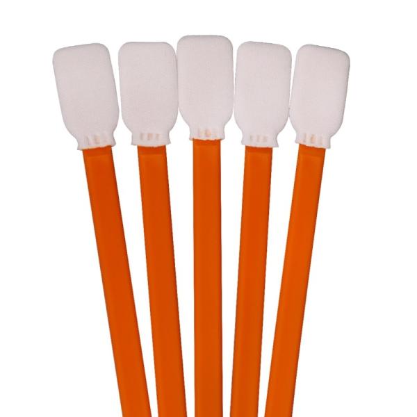 Buy Double Layer Rectangle Head Laser Sealed Printer Head Cleaning Class 100 Knitted Polyester Tip Cleanroom  Swabs at wholesale prices