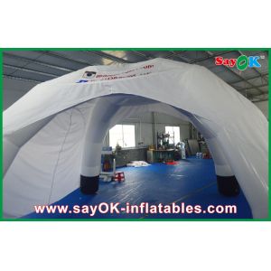 Outdoor Entertainment Party Air Tight Inflatable Dome Tent Quadrangle /