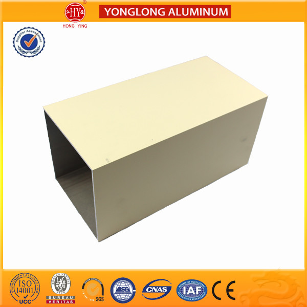 Colourful Powder Coated Aluminium Extrusions Lenth Or Shape Customized