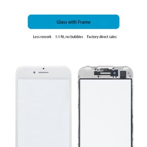 Iphone 6 OCA Glass Screen Replacement 3 In 1 With Frame 100% Test Past