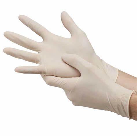 Medical Disposable Hand Gloves , Disposable Latex Gloves M L XL Size
