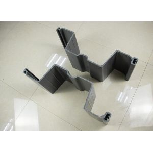 Plastic UPVC Pvc Sheet Piling For Seawalls Civil Construction Grey Color