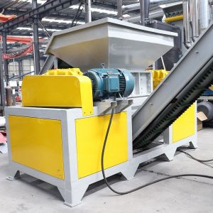 High Capacity Multifunctional Waste Engine House Shredding Double Shaft Shredder
