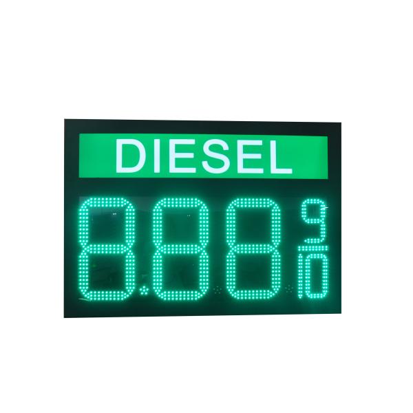 Buy Fuel Station Pylon Sign LED 7 Segment LED Board with TCP/IP Communication Display at wholesale prices