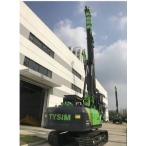 Customized Hydraulic Piling Rig Auger Teeth Drilling 12M Safe KR90A