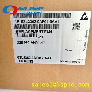 6SL3362-0AF01-0AA1 three-phase backup fan in the Siemens SINAMICS series