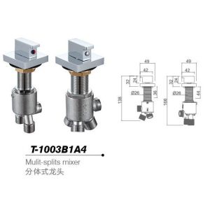 Bathtub mixer,Faucet,cold/hot water basin tap T-1003B1A4