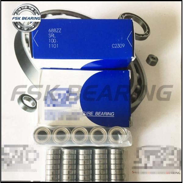 Low Noise Flanged F685ZZ F695ZZ F605ZZ F625ZZ F635ZZ Motorcycle Ball Bearing 5mm ×11mm ×5mm