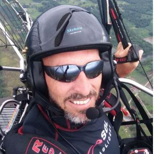 New colour Matt black Noise cancel paramotor helmet with goprobase professional