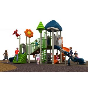 ODM Outdoor Playground Kids Games Playhouse Plastic Water Slide