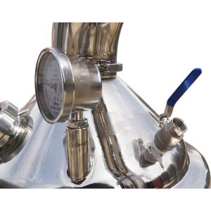 SS304 50L 6KW Honey Processing Machine 200 Mesh Honey Filtering Machine