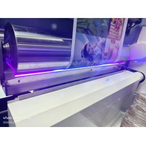 4 Color Down Feed Roll To Roll Shaftless Transmission Flexo Graphic Tape