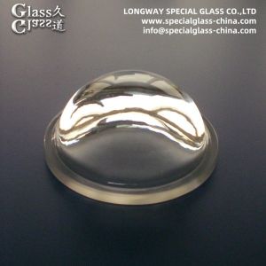 Polished Optical Borosilicate Glass Lens Explosion Proof Lamp Lenses