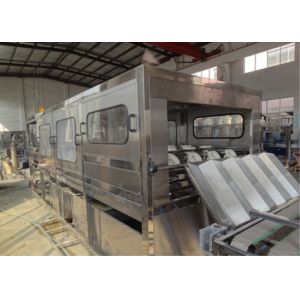 China PLC Touch Screen Stainless Steel 5 Gallon Water Filling Machine With Mature Technology on sale
