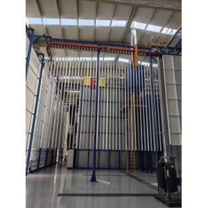 Quality Vertical Powder Coating Line for Aluminium Profiles - Automatic for sale