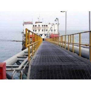 25x4 Offshore Platform Catwalk Industrial Steel Grating Plate