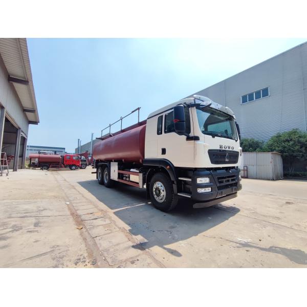 Sinotruk 6*4 Fuel Tank Truck 2025 Howo Fuel Tank Truck 25000L Oil Tanker with