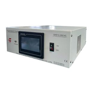 AC Input 220V 1 Phase 12V 20A Copper Plating Rectifier with Touch Screen RS-485