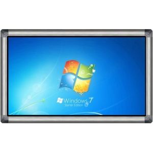 AUO Infrared Kiosk Tounch Panel 65" Smart All In One PC 500cd/m2 Brightness