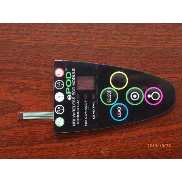 Buy Custom Made Flat Membrane Switch Keypad Overlay And Touch Screen Panel at wholesale prices