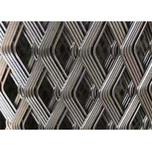 Mesh Size 100mm Gray Expanded Plate Mesh Metal Sheet