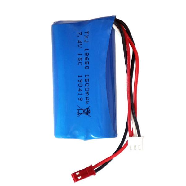 1000 Times 11.1Wh 1500mAh 7.4V Liion Battery Pack