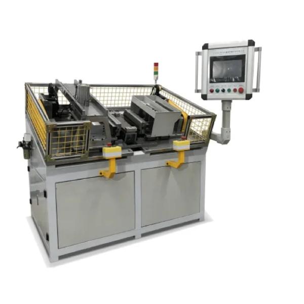 Buy Semi-automatic Assembly Machine for Heating Core Body with 1 Year Warranty 2200 KG Weight and 18S Mechanical Movement Time at wholesale prices