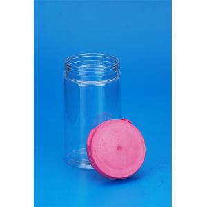 food grade clear bulk spice jar with sifter