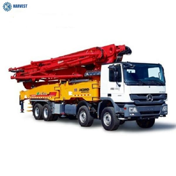 Buy 8x4 170m3/H Productivity  HB62K 62m Concrete Pump Truck With Benz Chassis at wholesale prices