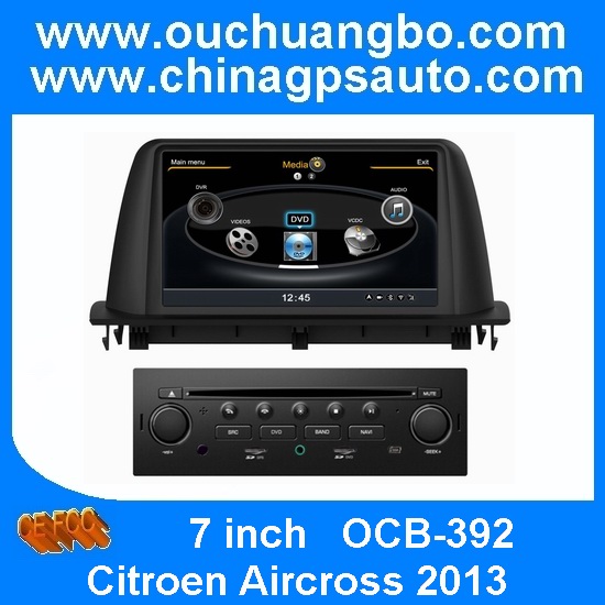 Ouchuangbo DVD Multimedia GPS Navigation Stereo Radio Citroen Aircross 2013 S100