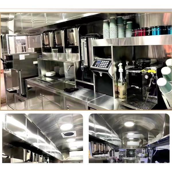 Wecare Food Van Car Food Carts Manufacturers Fully Equipped Mobile Concession Trailer