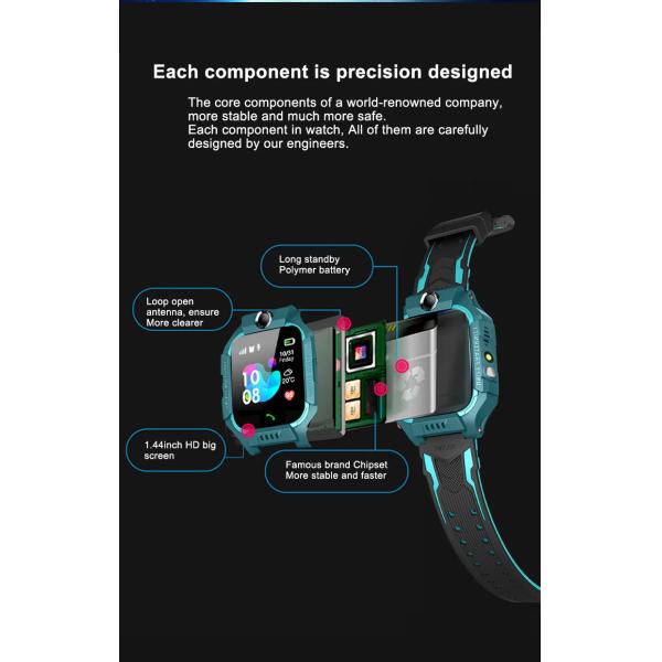 Q19 Anti Lost Smart Childrens Tracker Watch SOS Phone 2g IP67 IOS Android