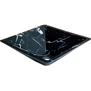 glass rectangular  bathroom sink TY-089 420*420*145*15MM