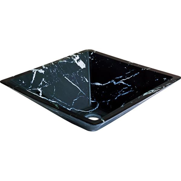 Buy glass rectangular  bathroom sink TY-089 420*420*145*15MM at wholesale prices