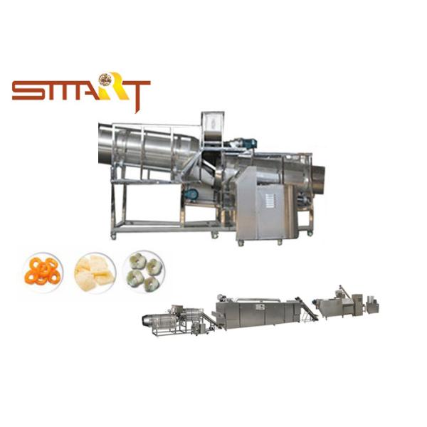 Buy Automated Puffed Snacks Machine , Extrusion Snack Food Processing Machinery at wholesale prices